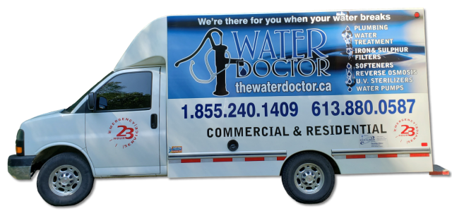 The Water Doctor Service Van