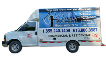 The Water Doctor Service Van